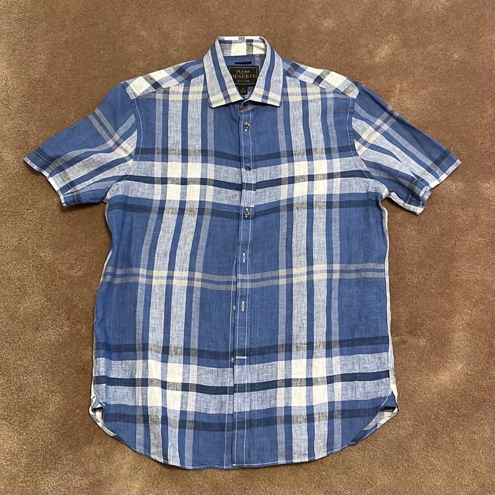 Jos A. Bank RESERVE linen button down